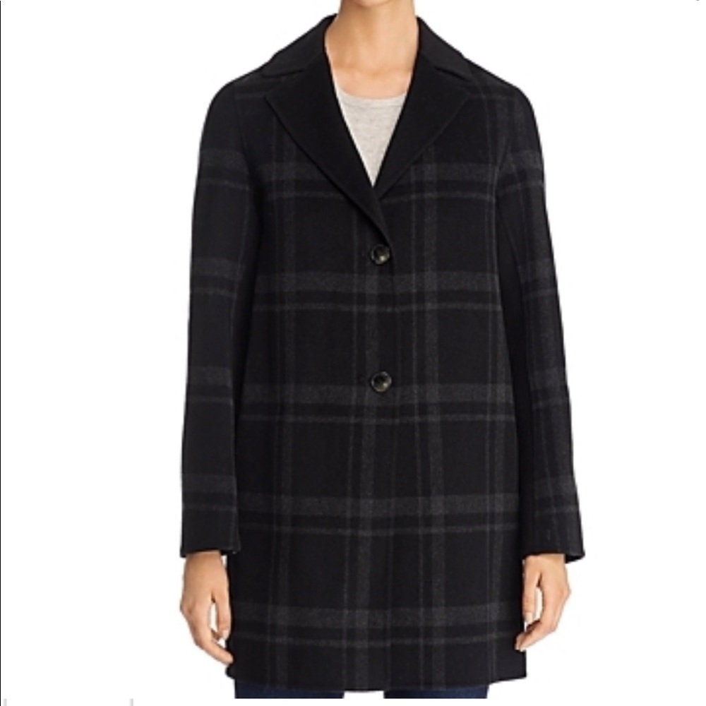 T Tahari Print-Blocked Coat XS NWT